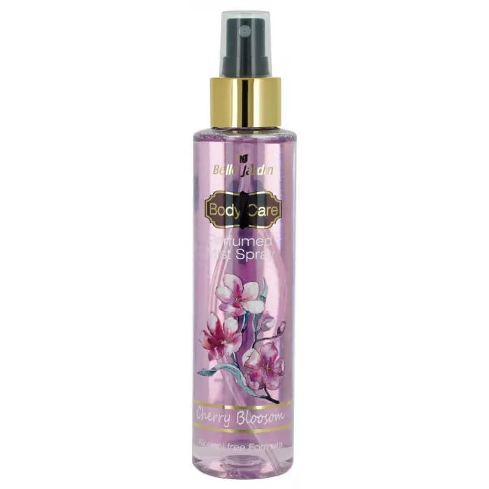 Парфумований спрей для тіла Body Care Cherry Blossom (фіолетовий